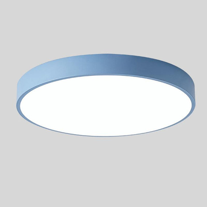 Lisslune | Wood Macaroon Circular Ceiling Light