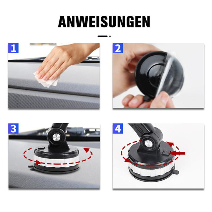 Lisslune | Car phone holder with suction cup