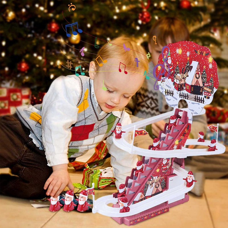 Lisslune | Santa Claus electric and slide-gliding toy