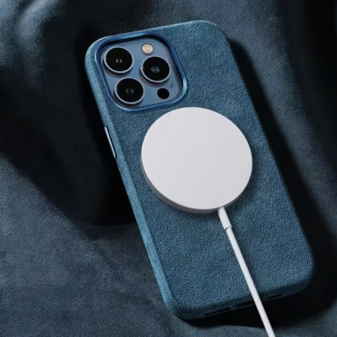 Lisslune | iPhone Best MagSafe case – "Alcantara"