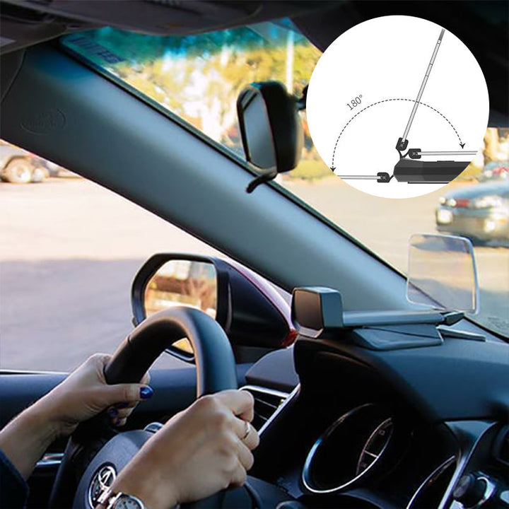 Lisslune | HUD navigation projector with wireless charging function