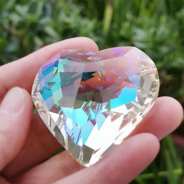 Lisslune | Hanging Heart Sun Catcher Prism Crafts