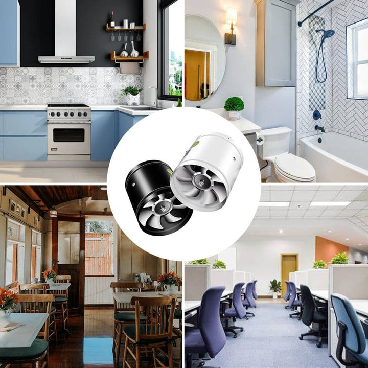Lisslune | Powerful, quiet exhaust fan – Improve air quality at home and in the office