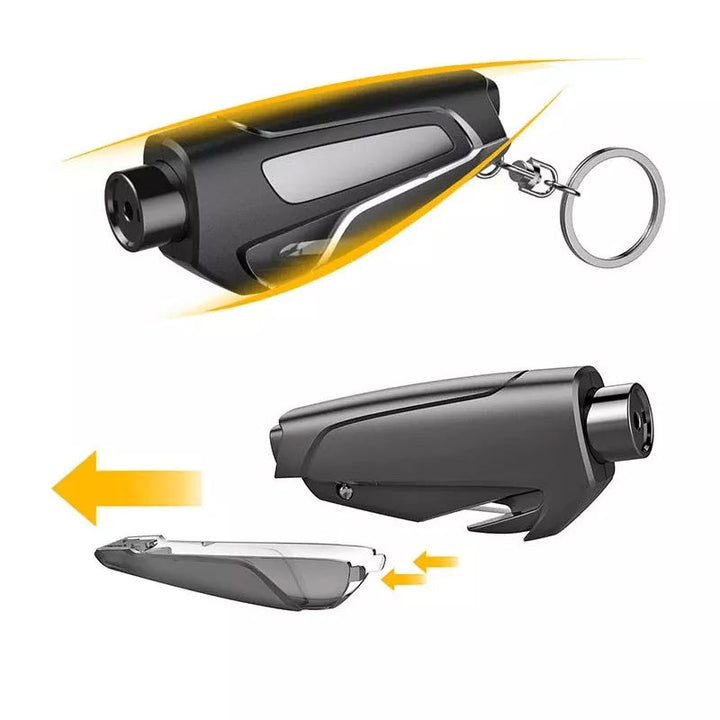 Lisslune | Improved 3 in 1 Car Window Breaker
