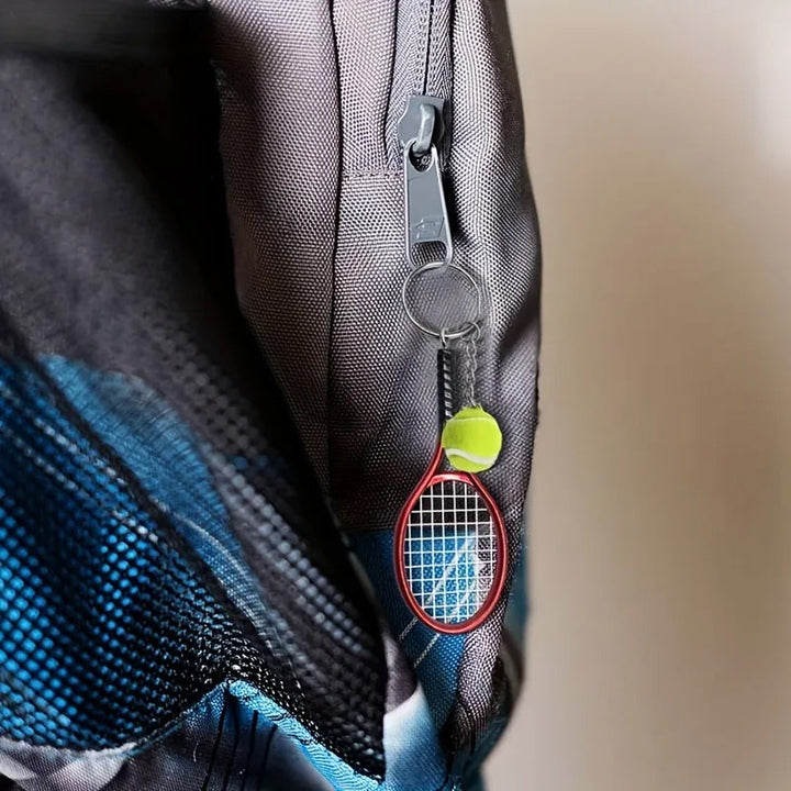 Lisslune | Mini tennis racket keychain