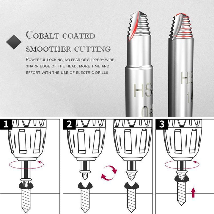 Lisslune | Screw Remover (4 pieces/5 pieces/6 pieces)