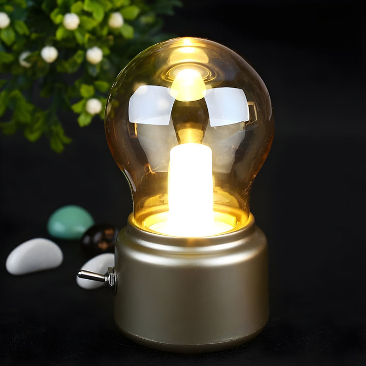 Lisslune | Portable Retro Table Lamp - LumiRetro