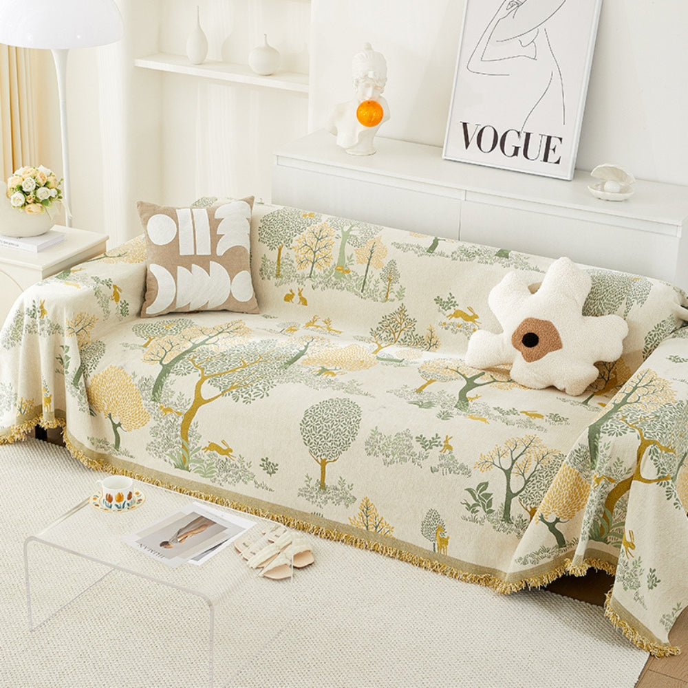 Lisslune | Eden Grove Chenille Sofa Cover