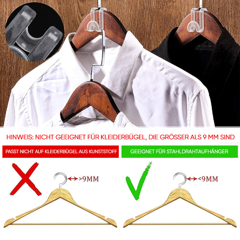 Lisslune | Transparent connection hooks for hangers