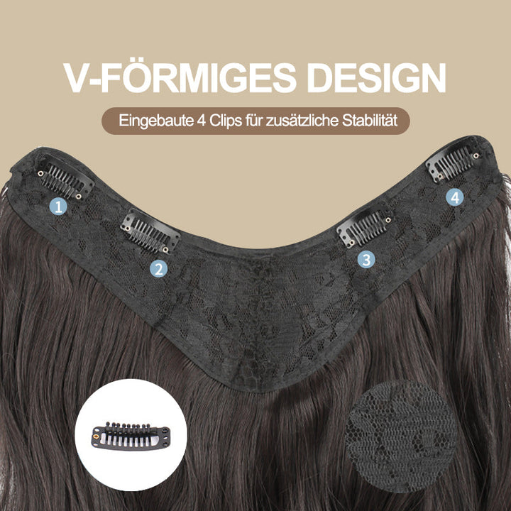 Lisslune | V-shaped Invisible Wig