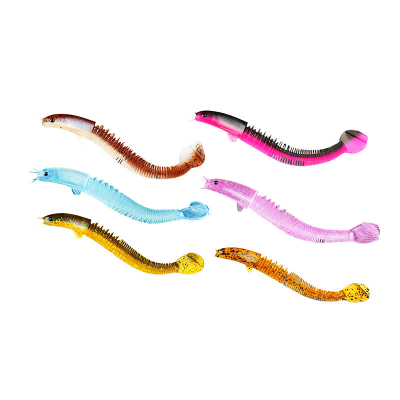 Lisslune | New Design Angler Dragon Hole Bait 46 Sections Soft Bait