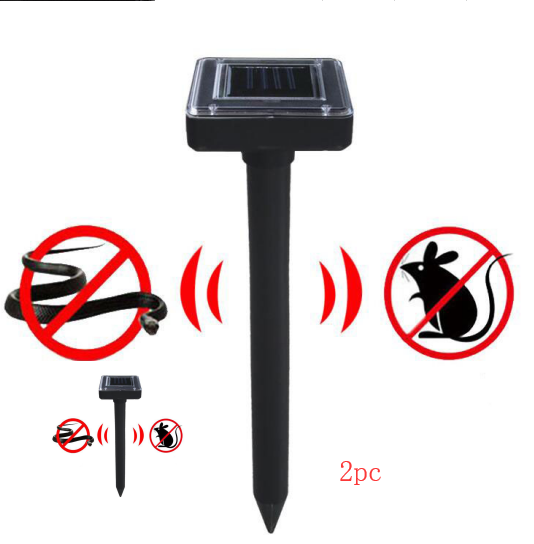 Lisslune | Solar-powered snake and pest deterrent – Ultrasonic device for the garden