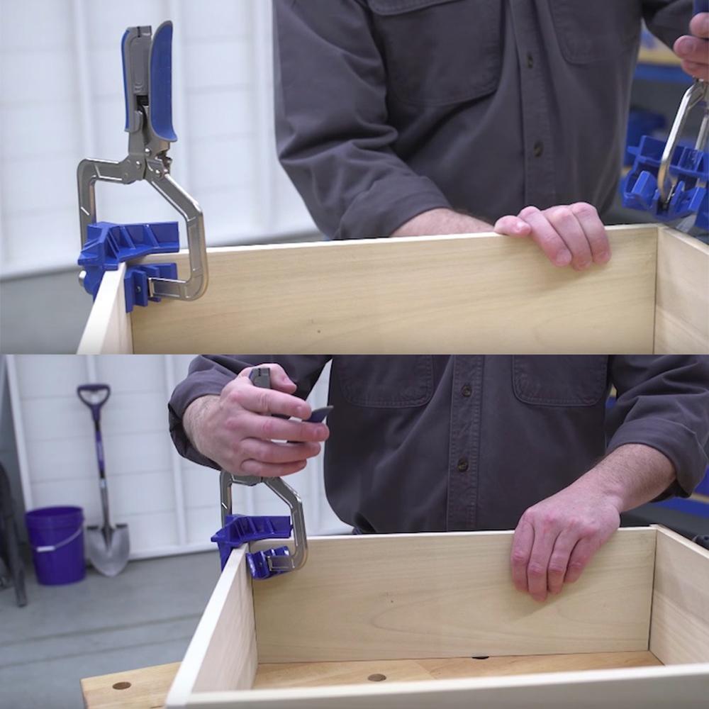 Lisslune | 90-degree angle bracket & "T" connection corner clamp