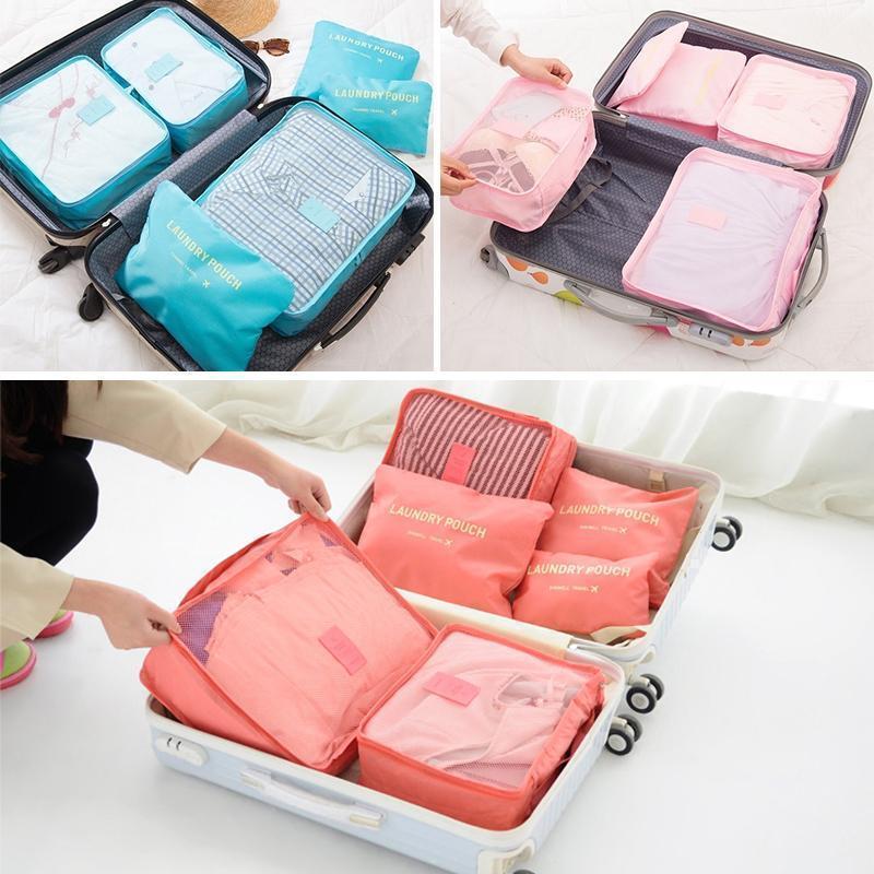 Lisslune | Pieces portable luggage packing cubes