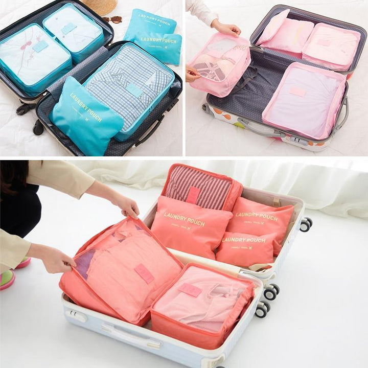 Lisslune | Pieces portable luggage packing cubes