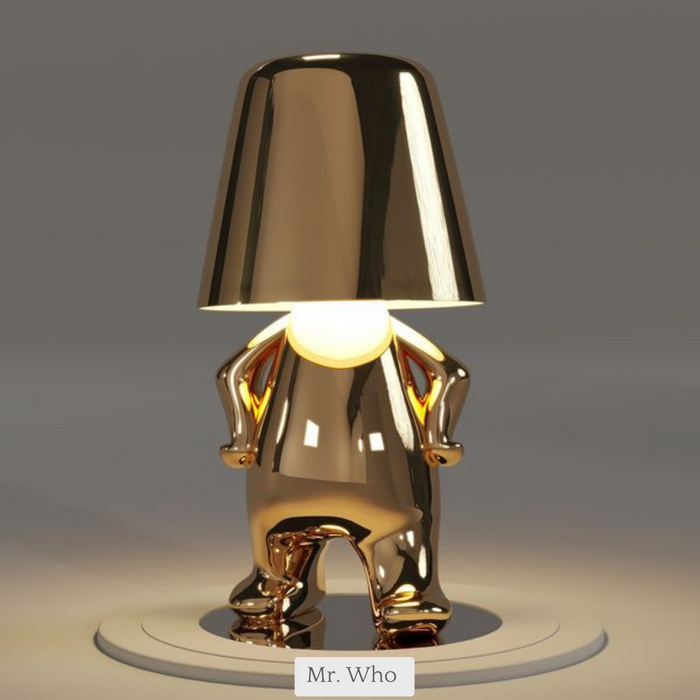 Lisslune | 5 Brothers Wireless Table Lamp – Rechargeable LED Designer Lamp with Dimmable Light (Warm White)