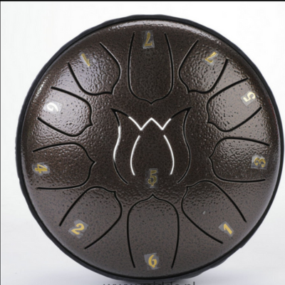 Lisslune | EchoDrum – Steel Tongue Drum for Meditation, Yoga, and Relaxation