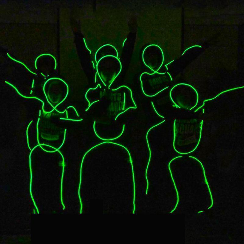 Lisslune | Stick Figure LED Light Line