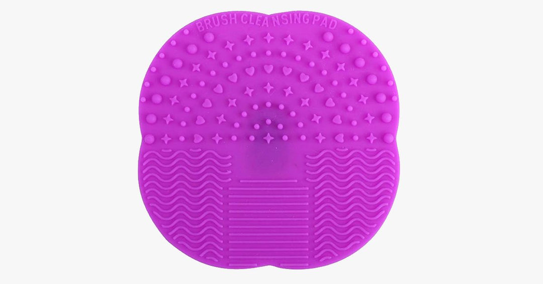 Lisslune | Makeup Brush Cleaning Mat - Keep your makeup brushes clean, healthy, and looking fresh