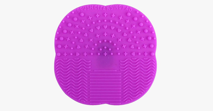 Lisslune | Makeup Brush Cleaning Mat - Keep your makeup brushes clean, healthy, and looking fresh