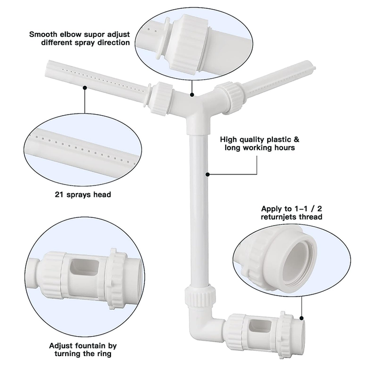 Lisslune | Pool Fountain Sprayer
