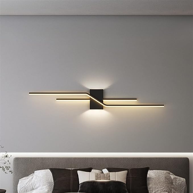 Lisslune | Lines Creative LED Modern Minimalist Wall Lamp Decorative Wall Lights Lighting