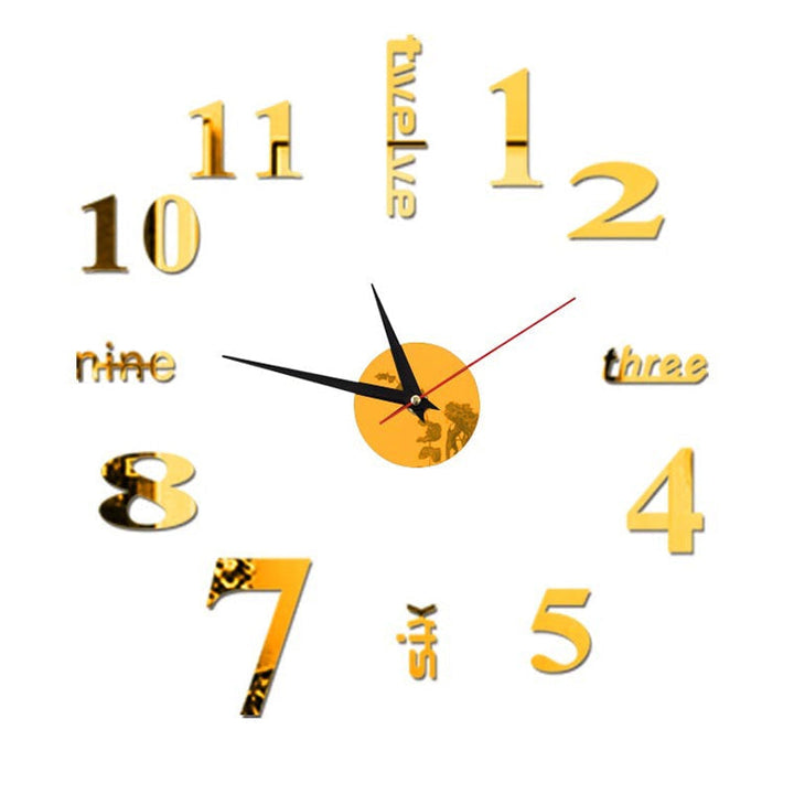 Lisslune | DIY Modern punchless wall clock