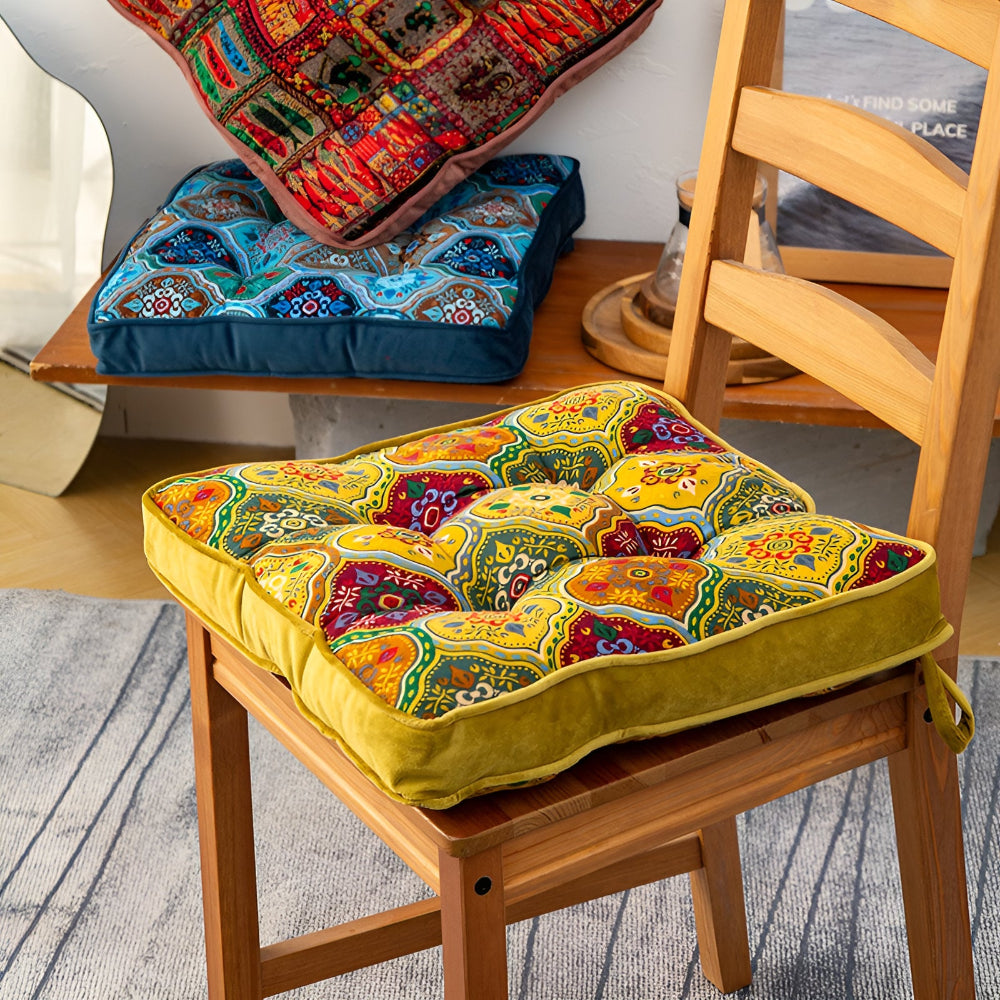 Lisslune | Moroccan Inspired Tie-Strap Cushion