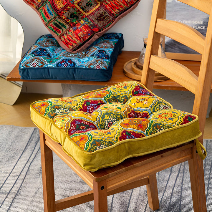 Lisslune | Moroccan Inspired Tie-Strap Cushion