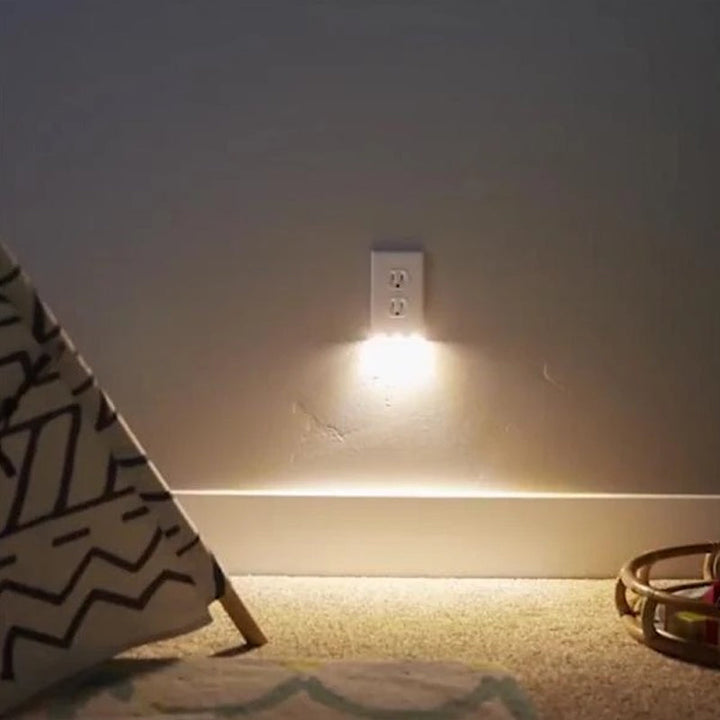 Lisslune | Outlet wall plate with LED night lights