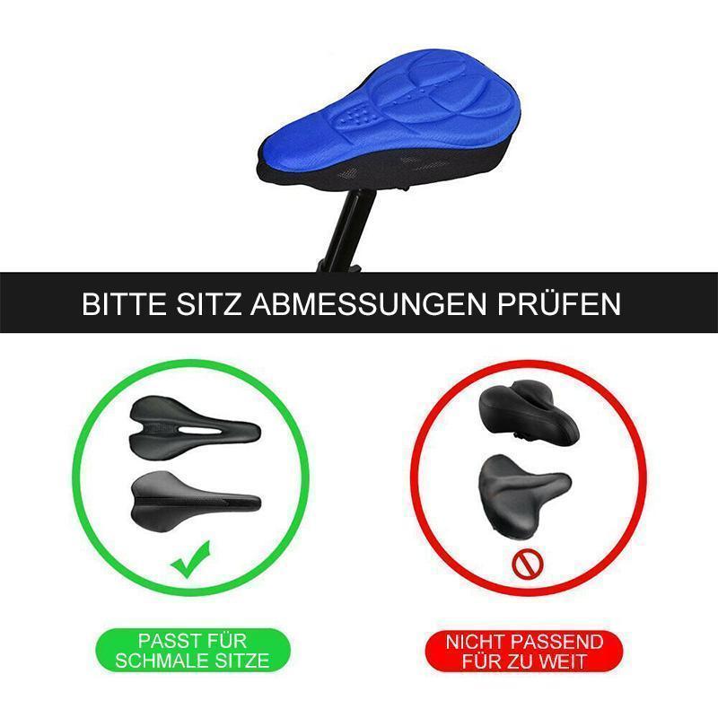 Lisslune | 3D Silicone Soft Bicycle Seat Cover