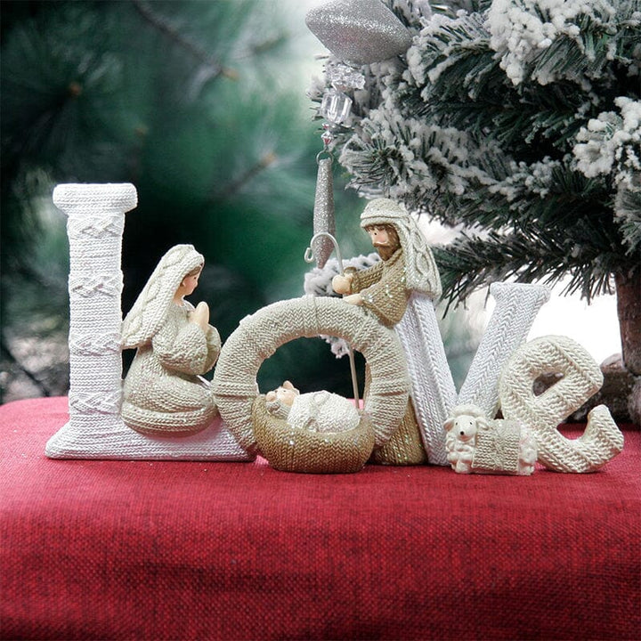 Lisslune | Handicraft Family Nativity Statue