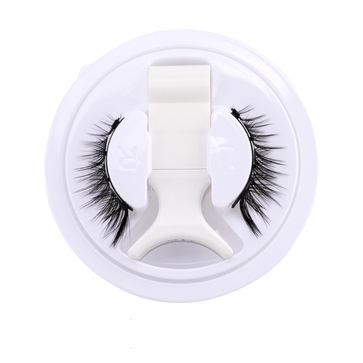Lisslune | Reusable Magnetic Eyelash and Tweezers Set – No Glue Required