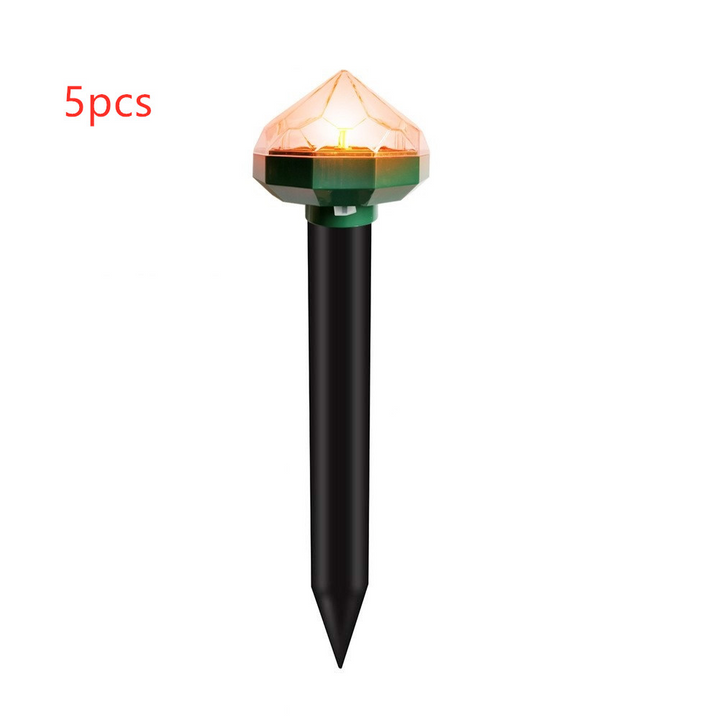 Lisslune | Solar-powered animal repeller for garden and yard – Environmentally friendly protection against mice and rodents
