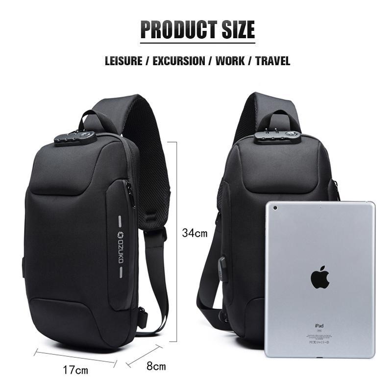 Lisslune | Anti-theft backpack with 3-digit lock