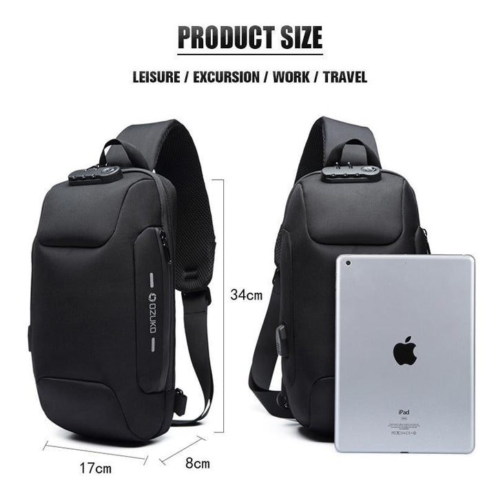 Lisslune | Anti-theft backpack with 3-digit lock