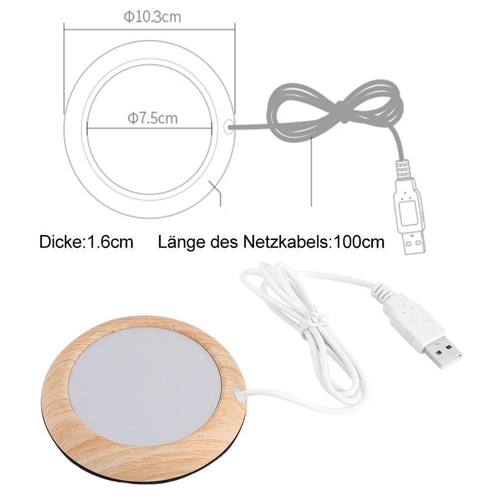 Lisslune | BEQUEE USB Beverage Warmer Electric Coaster Heater for Office/Home