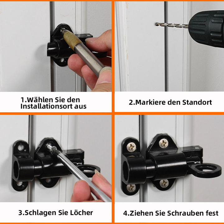 Lisslune | Automatic window spring lock made of aluminum alloy