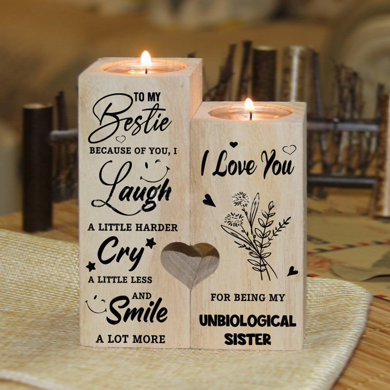 Lisslune | Smile A Lot More Candle Holder