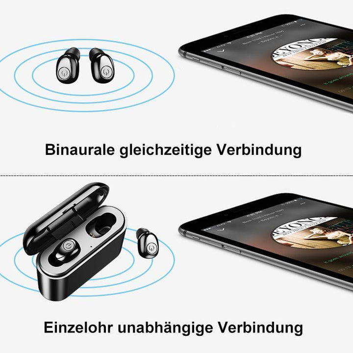 Lisslune | 2-in-1 Bluetooth Headset & External Battery