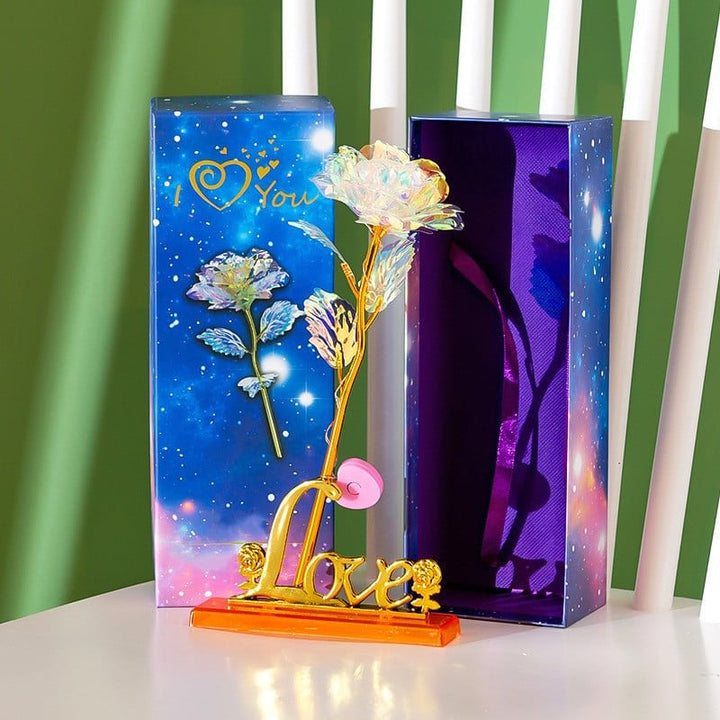 Lisslune | Colorful Galaxy Rose