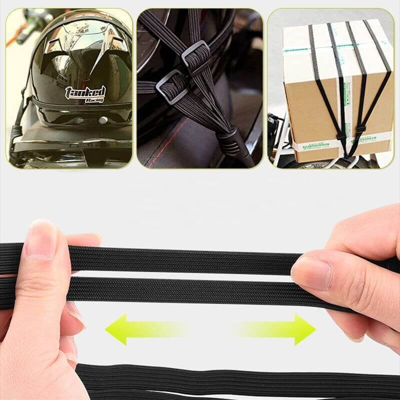 Lisslune | Helmet rope Highly elastic luggage binding rope