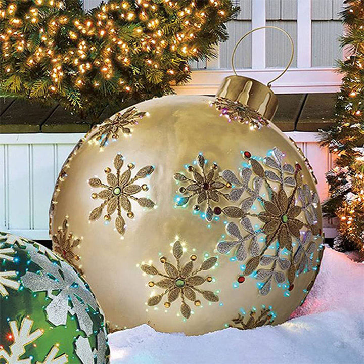 Lisslune | Outdoor Christmas balloon decorated ball