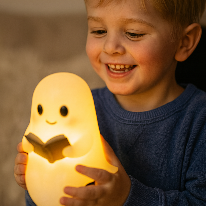 Lisslune | NightSpirit Lamp – Handmade Decorative Night Light with Warm Light