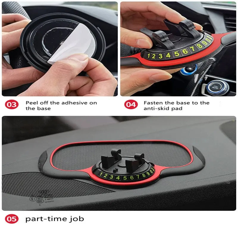 Lisslune | Multifunctional Car Anti-Slip Mat Car Phone Holder