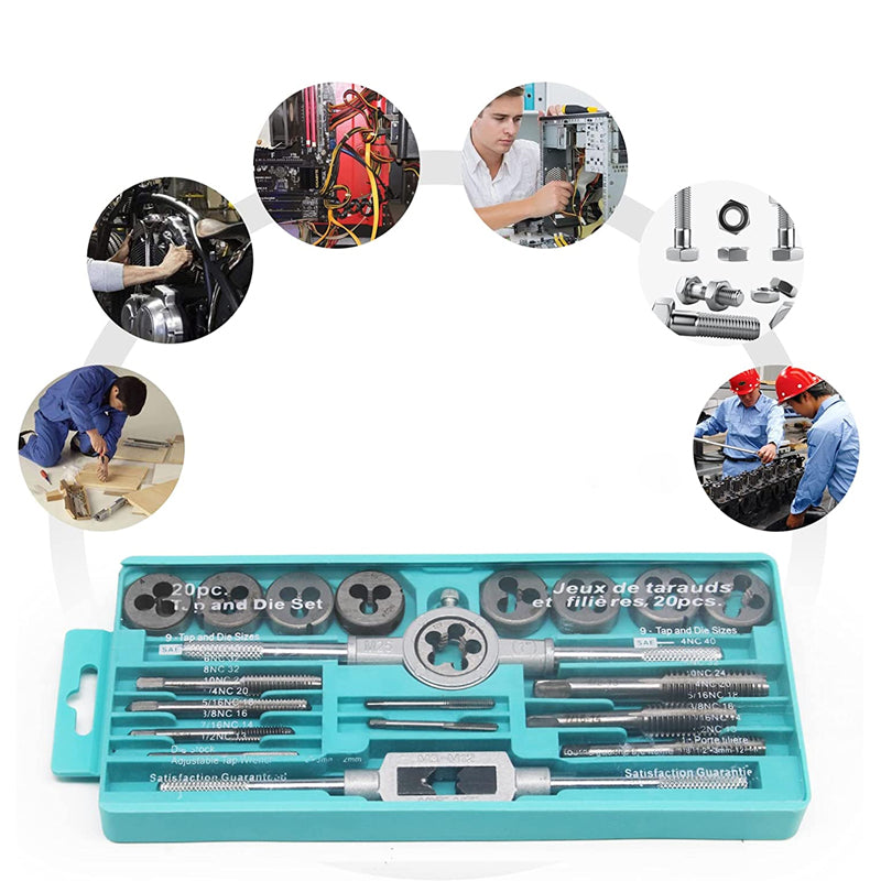 Lisslune | Thread and Drill Set (20 Pieces)