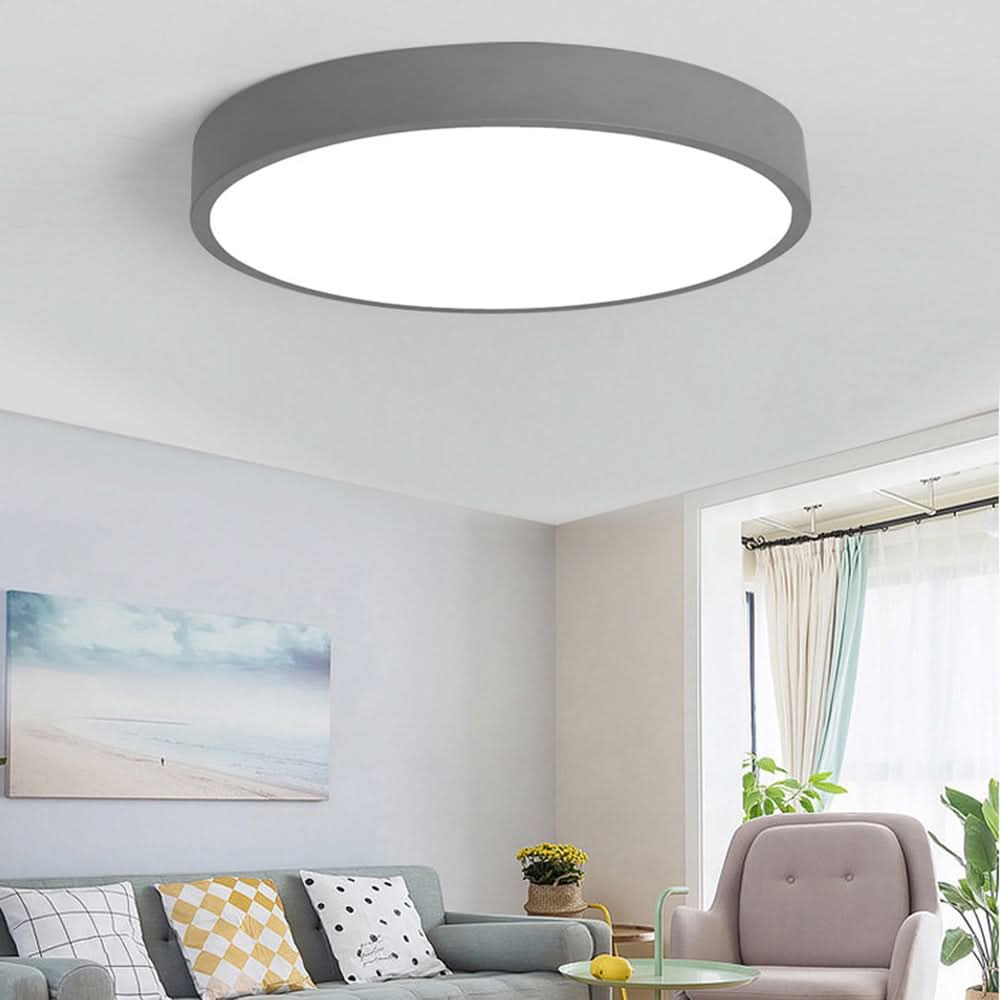 Lisslune | Eterna LuxeRound LED Light | Decorative round ceiling lamp for modern living room, children's room & office