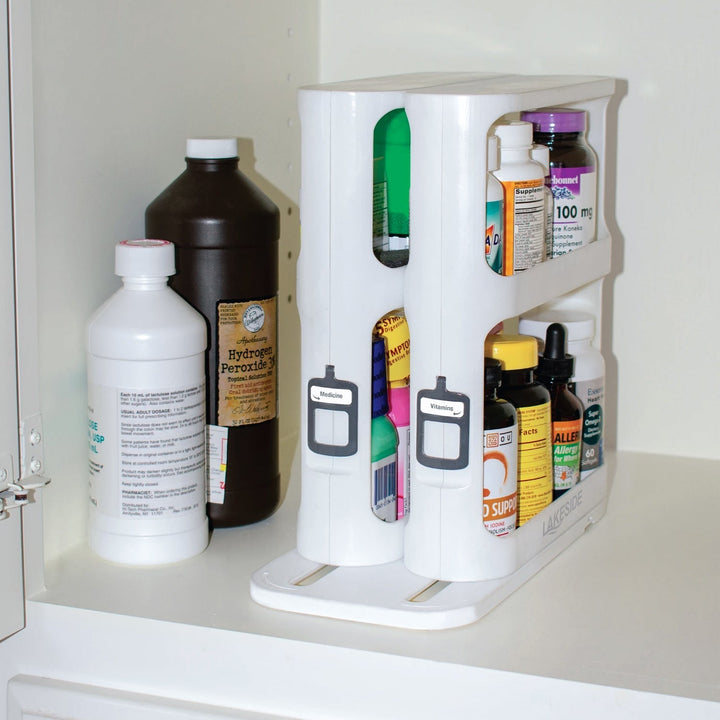 Lisslune | LAKESIDE™ Rotating Spice Rack Organizer