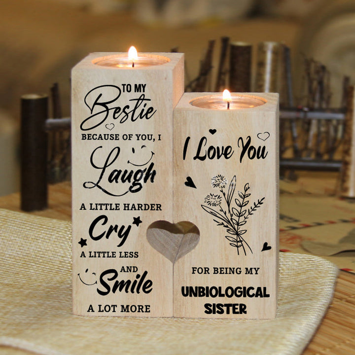 Lisslune | Creative candle holder made of wood