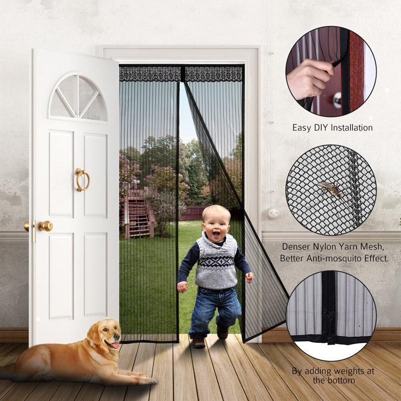 Lisslune | Magnetic Fly Screen Door with Velcro Closure